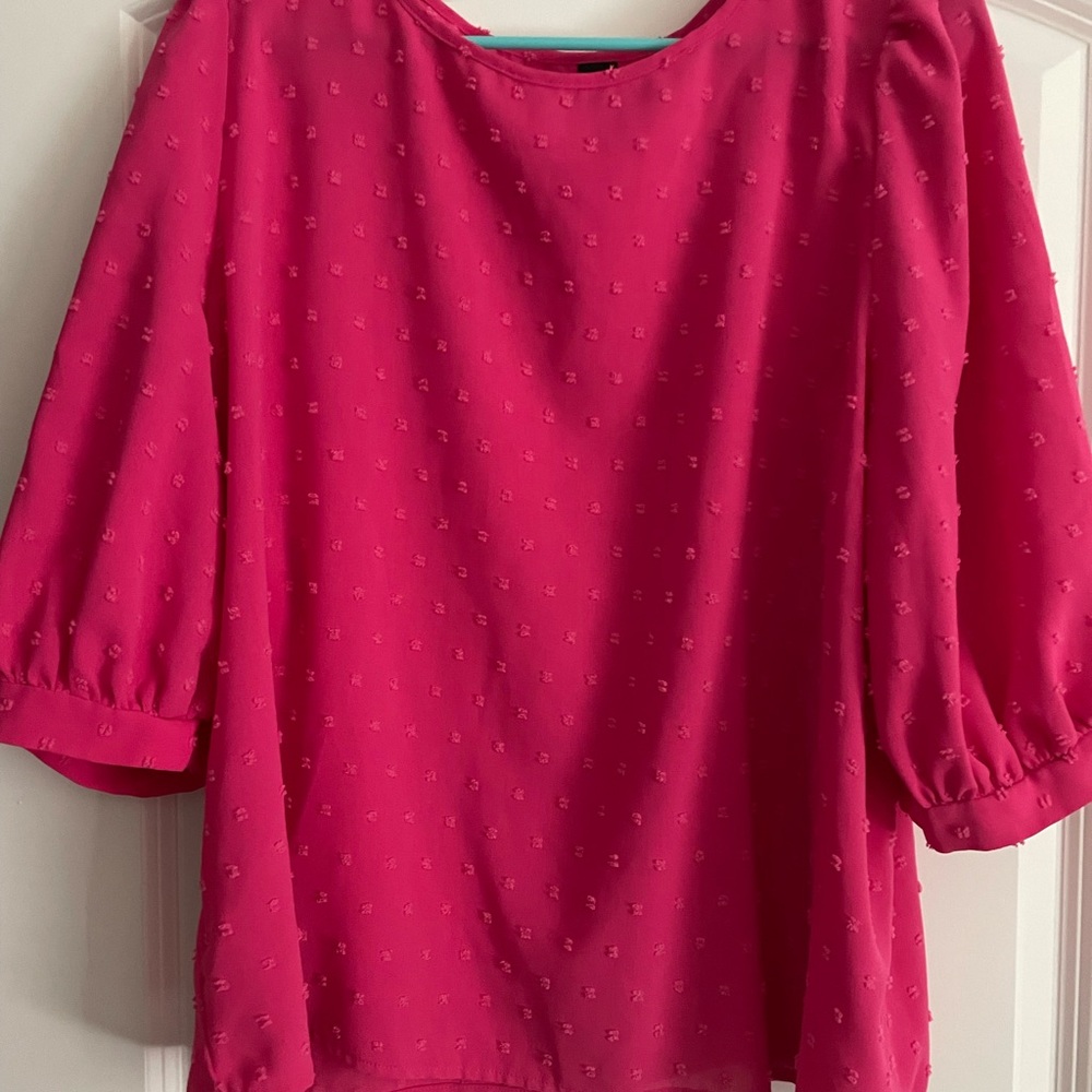 Chic Fuchsia Women's Blouse